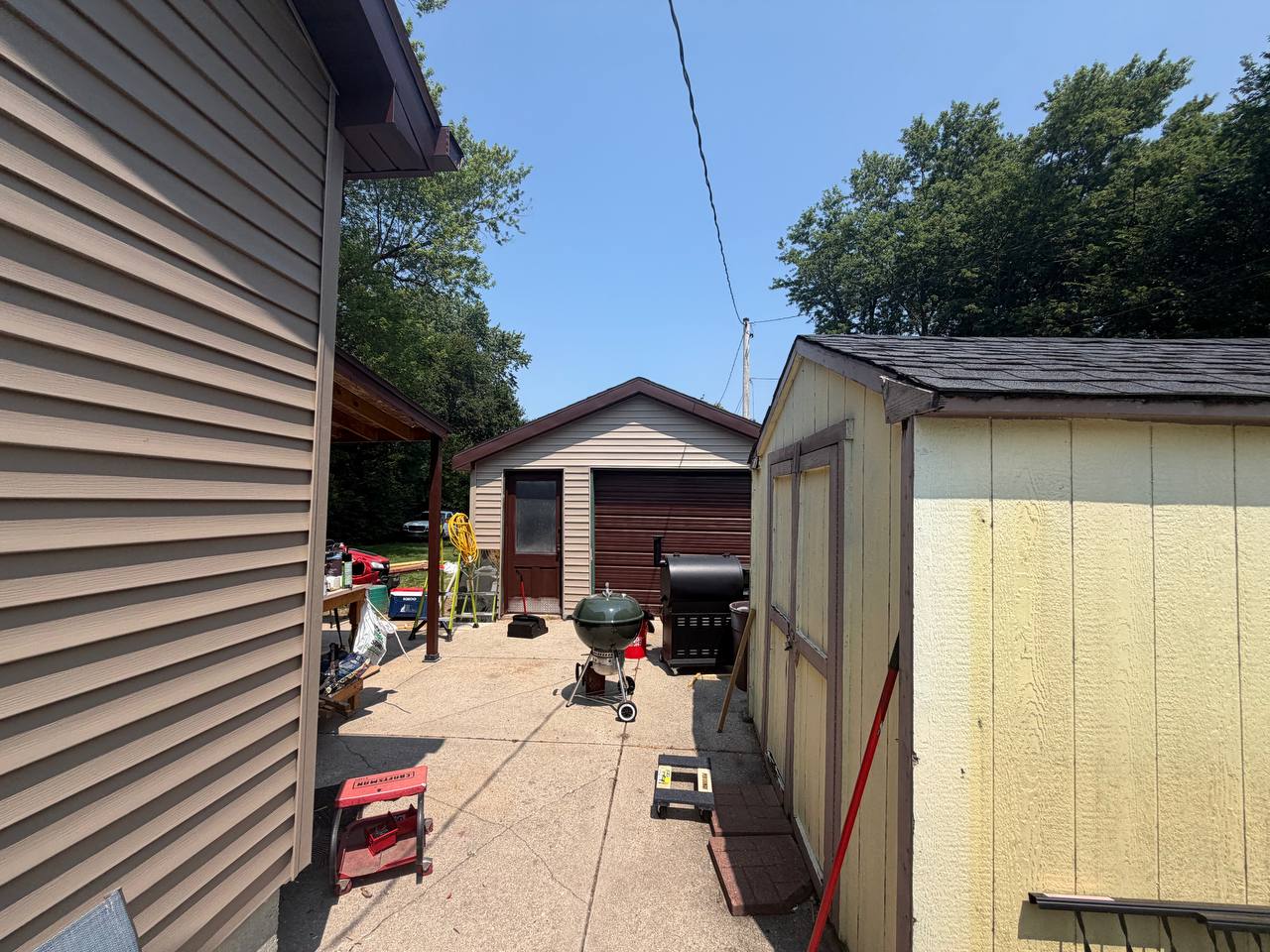 The full-package job, from the driveway